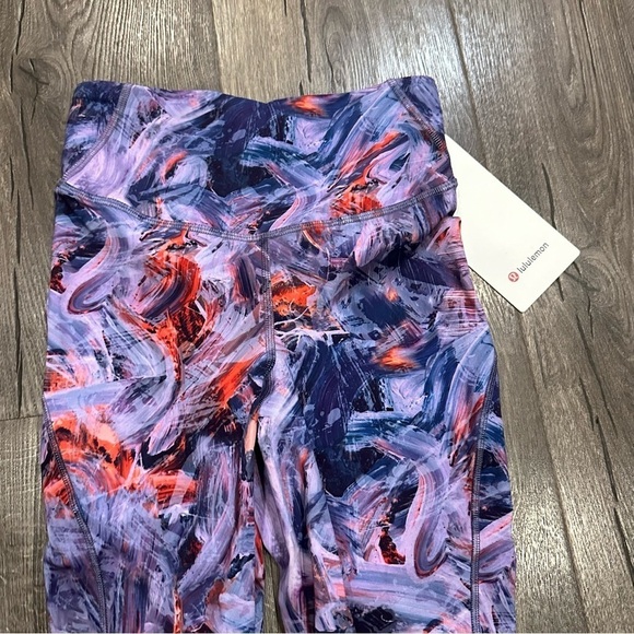 New Lululemon Base Pace High Rise Running Tight Sz 2 Atmospheric Purple Pants - Picture 6 of 10